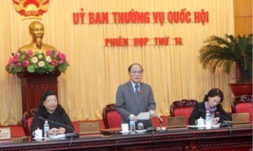 Khai mạc phiên họp thứ 14 Ủy ban Thường vụ Quốc hội